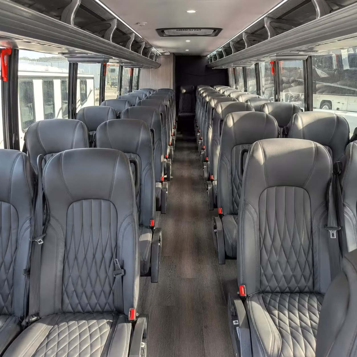 35 passenger minibus inside