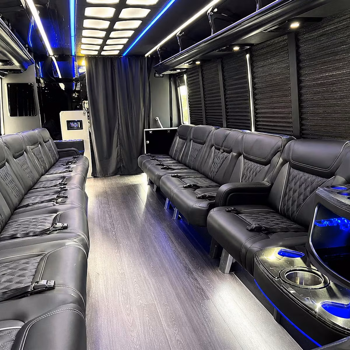 party bus interior