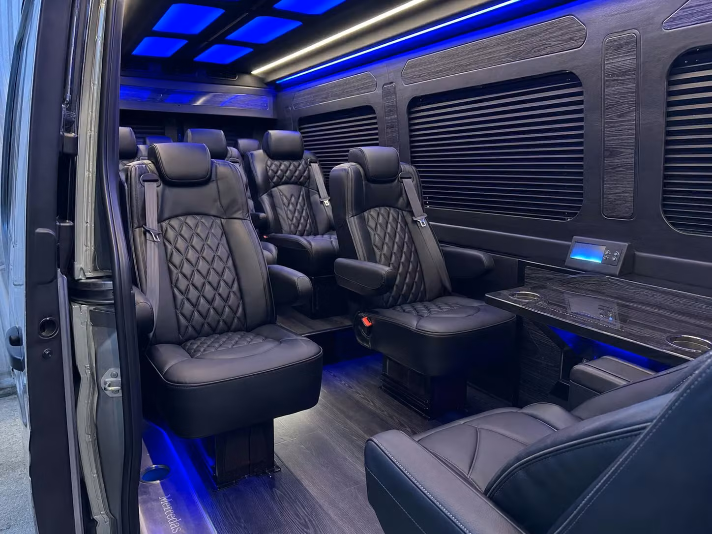 sprinter van transportation for groups and events across lewisville